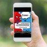 Spiderman - Invitacion WhatsApp